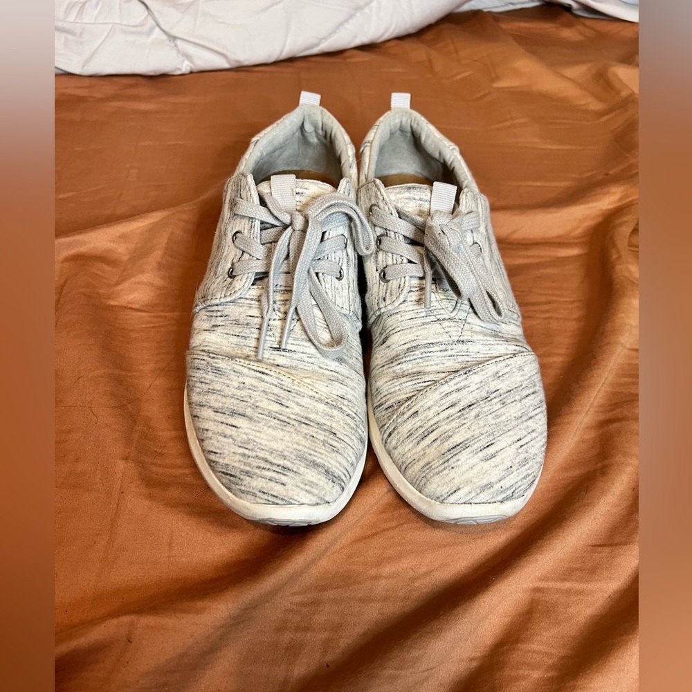 Toms shoes, worn a few times for work.